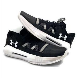 Under Armour Block City 2.0 Black/White Shoes 10.5